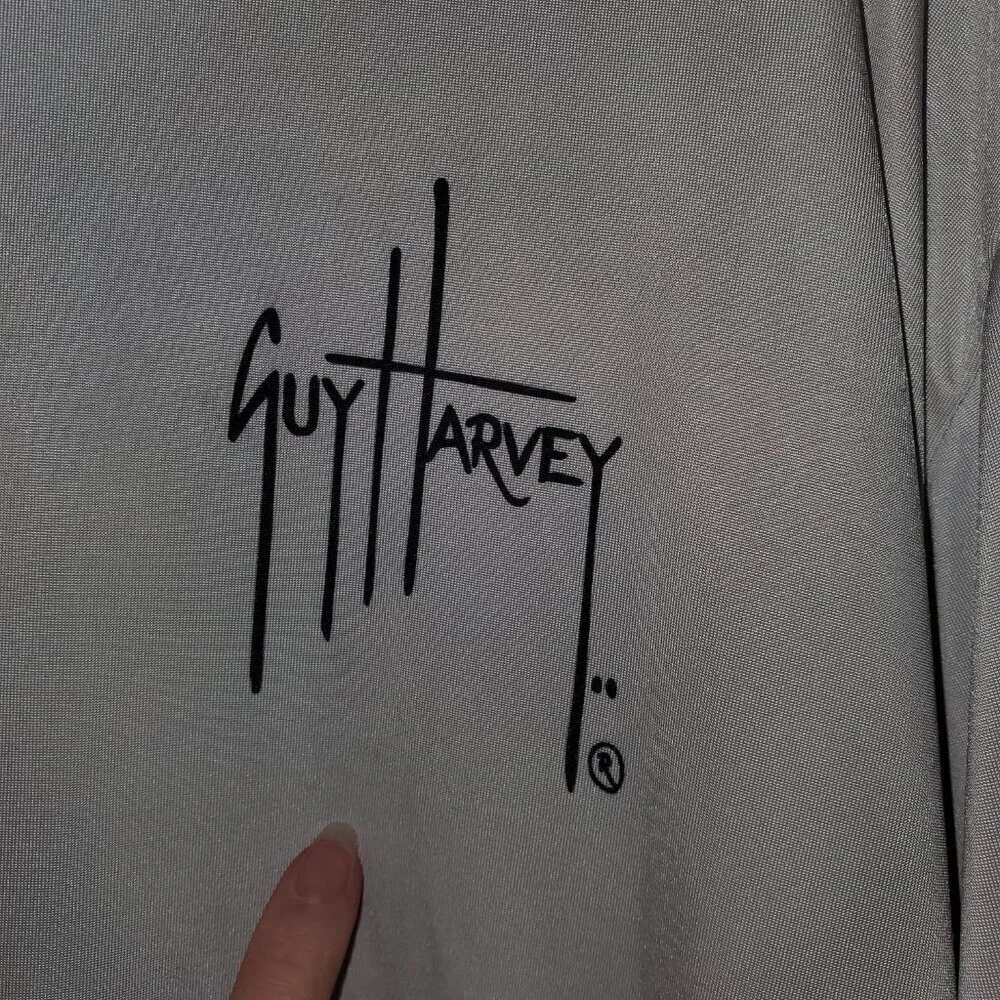 Guy Harvey Barrett-Jackson Dry-fit long SPF sleeve shirt – XL